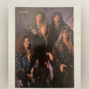 Don Dokken Band pinup